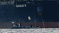 Tanker Eagle S spojovaný s Ruskem. (30. prosince 2024)