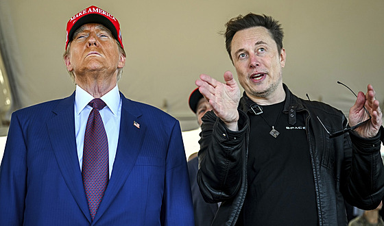 Donald Trump a Elon Musk (19. listopadu 2024)