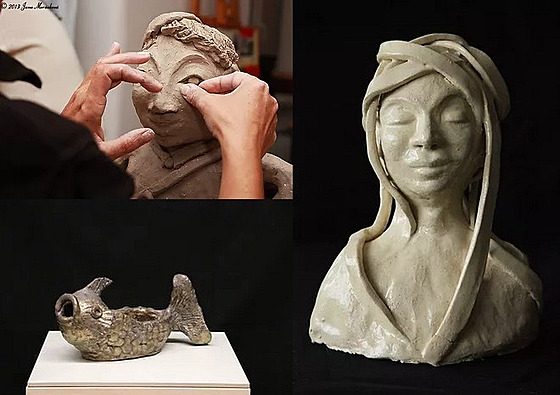 Vid�no rukama - Jiho�eské muzeum vystavuje práce nevidomých um�lc�