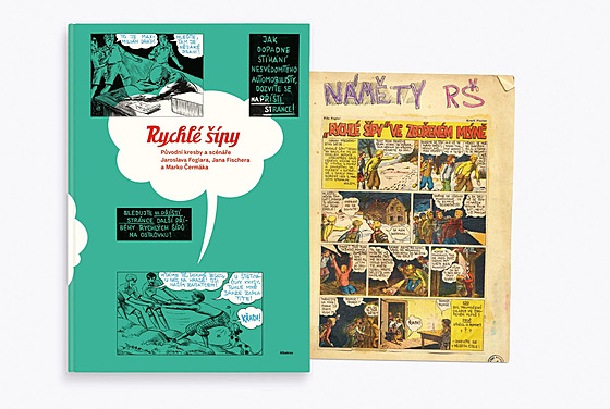 Obálka knihy Rychlé �ípy: P�vodní kresby a scéná�e Jaroslava Foglara, Jana...