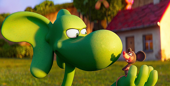 Z filmu Hokus pokus Diplodokus