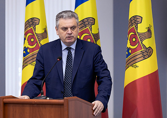 Místop�edseda moldavské vlády Oleg Serebrjan (29. ledna 2024)