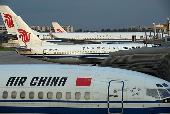�ínské státní aerolinie China Air. (4. srpna 2022)
