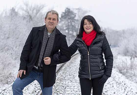 Ale� Zbo�il a jeho man�elka Romana Zbo�ilová