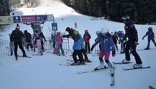 Také návtvnost beskydského lyaského stediska v Bílé na Frýdecko-Místecku...
