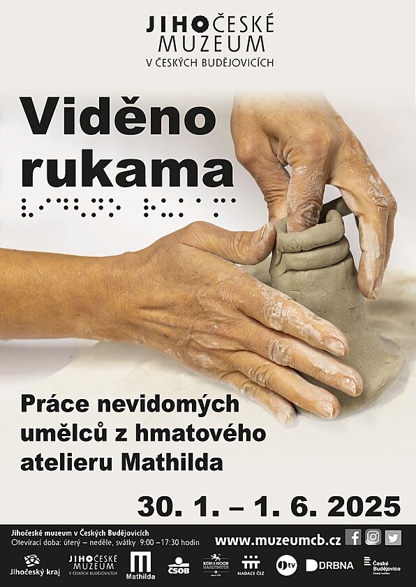 Vid�no rukama - Jiho�esk� muzeum vystavuje pr�ce nevidom�ch um�lc�