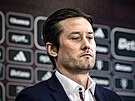 Spar�anský sportovní �editel Tomá� Rosický b�hem tiskové konference p�ed jarní...
