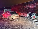 Dopravn nehoda t vozidel se esti zrannmi lidmi v Bohumn. (5. ledna 2025)