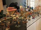 Vstava neobvyklch betlm v Horckm muzeu v Novm Mst na Morav. Mnoh z...