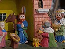 Vstava neobvyklch betlm v Horckm muzeu v Novm Mst na Morav. Mnoh z...