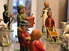 Vstava neobvyklch betlm v Horckm muzeu v Novm Mst na Morav. Mnoh z...