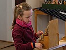 Vstava neobvyklch betlm v Horckm muzeu v Novm Mst na Morav. Mnoh z...