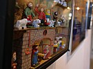 Vstava neobvyklch betlm v Horckm muzeu v Novm Mst na Morav. Mnoh z...