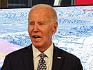 Joe Biden se vyjad�uje k po�ár�m v okolí Los Angeles. (8. ledna 2025)