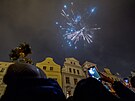 Centrem novoro�n�ch oslav byla tradi�n� Praha. Nejv�ce lid� slavilo na...