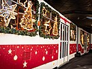 Vnon nazdoben tramvaj z Plzn opt obsadila druh msto v souti.