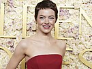 Emma Stone na Zlatých glóbech v Los Angeles (5. ledna 2025)