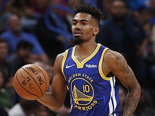 Jacob Evans na archivním snímku v dresu Golden State Warriors