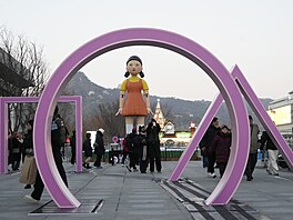 Propagace druhé série Squid Game (Hra na olihe�) (prosinec 2024)