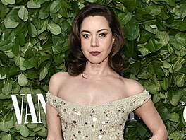 Aubrey Plaza v New Yorku (2. prosince 2024)