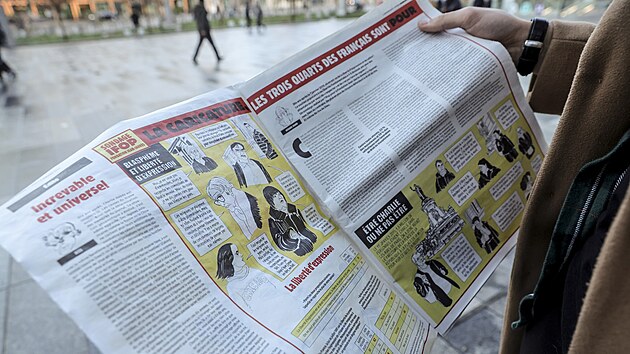 Vyd�n� Charlie Hebdo ze 7. ledna 2025