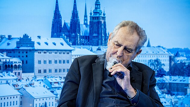 Hostem poadu Rozstel je Milo Zeman, bval prezident R.