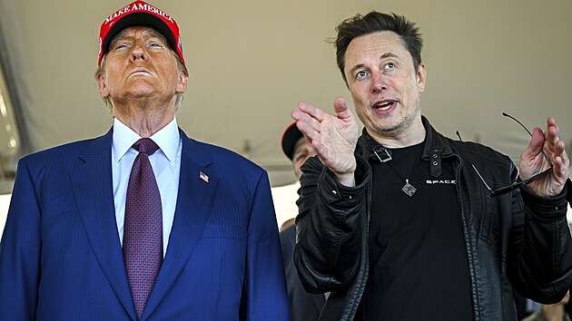 Donald Trump a Elon Musk (19. listopadu 2024)