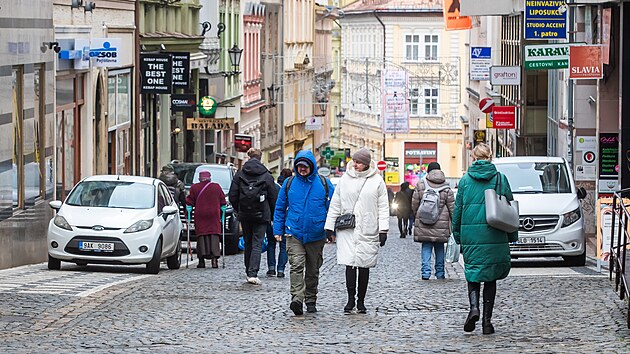 V centru Liberce jsou p zny celkem tyi, a sice v lokalitch Nmst Dr. E. Benee, v Moskevsk (na snmku) nebo Felberov ulici a na Soukennm nmst.