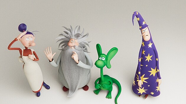 Z filmu Hokus pokus Diplodokus