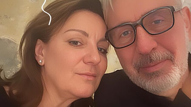 Petra Schmalzová s man�elem Vladimírem (prosinec 2024)
