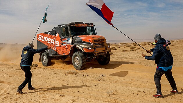 Kees Koolen v p�t� etap� Rallye Dakar