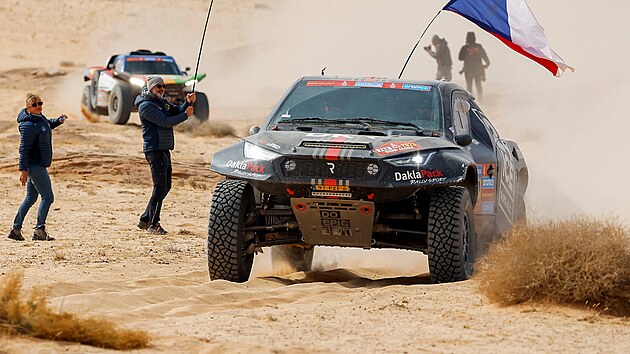 Dave Klaassen v p�t� etap� Rallye Dakar