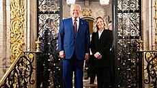 Italská premiérka Giorgia Meloniová se setkala s Donaldem Trumpem v jeho...