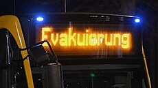 Evakuace centra Drá��an kv�li nálezu bomby z 2. sv�tové války (9. ledna 2025)