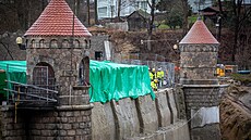 Liberecká p�ehrada i její okolí prochází rozsáhlou obnovou.