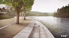 Budoucí vzhled okolí liberecké p�ehrady