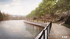 Budoucí vzhled okolí liberecké p�ehrady