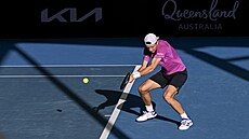 Jakub Men�ík na turnaji v Brisbane.