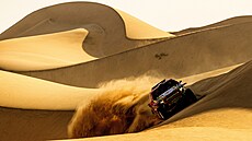 Martin Prokop b�hem druhé etapy Rallye Dakar.