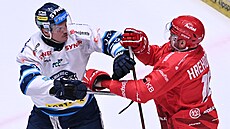 Poty�ka mezi Luká� Dernerem z Liberce a Patrikem Hrehor�ákem z T�ince.