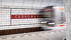 Stanice metra B �eskomoravská si zaslou�í nový kabát u� velice dlouho. Po�ádn�...