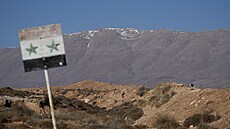 Syrská vojenská základna Golany u hranic s Izraelem jihozápadn� od Dama�ku na...