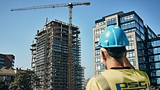 Vln�na Business Park. Administrativní budovy A, B (monolitické konstrukce)