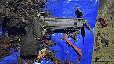 Nedatovaná fotografie poskytnutá policejním odd�lením v Las Vegas ukazuje v�z...