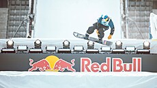 Jakub Hrone bhem kvalifikace na závod Svtového poháru v disciplín Big Air v...