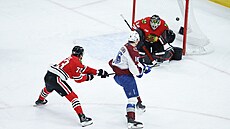 Juuso Parssinen bekhendem p�ekonává Petra Mrázka.