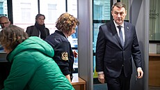 Hejtman Libereckého kraje Martin P�ta u soudu v Liberci (6. ledna 2025)