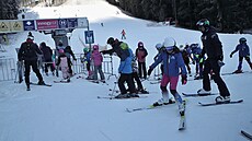 Také náv�t�vnost beskydského ly�a�ského st�ediska v Bílé na Frýdecko-Místecku...