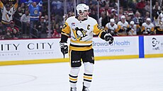 Sidney Crosby se raduje z branky.