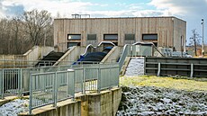 Malá vodní elektrárna Planá stojí na Vltav� mezi bud�jovickou �tvrtí Ro�nov a...